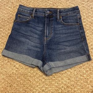 Guess Jean shorts, size 28, Dark wash